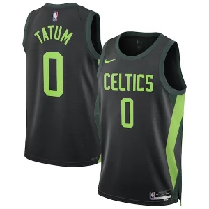 Magnifico Elegante Jayson Tatum Boston Celtics Nike Unisex 2024/25 Swingman Player Jersey City Edition Black
