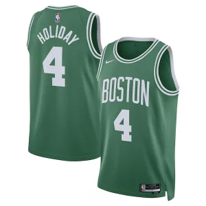 Classico Jrue Holiday Boston Celtics Nike Unisex Swingman Jersey Icon Edition Kelly Green