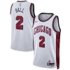 Carino Cool Lonzo Ball Chicago Bulls Nike Unisex 2022/23 Swingman Jersey City Edition White