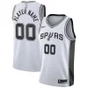 Trendy Accattivante Magnifico San Antonio Spurs Nike 2020/21 Swingman Custom Jersey Association Edition White