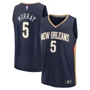 Duraturo Moderno Gorgeous Dejounte Murray New Orleans Pelicans Youth Fast Break Replica Player Jersey Icon Edition Navy