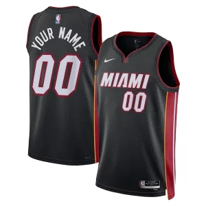 Robusto Miami Heat Nike Unisex Swingman Custom Jersey Black Icon Edition