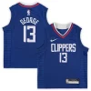 Magnifico Paul George LA Clippers Preschool Nike 2020/21 Fast Break Replica Jersey Royal Icon Edition