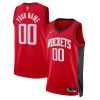 Eccezionale Houston Rockets Nike 2021/22 Diamond Swingman Custom Jersey Icon Edition Red