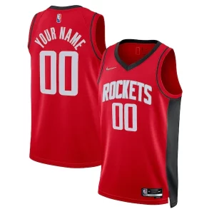 Eccezionale Houston Rockets Nike 2021/22 Diamond Swingman Custom Jersey Icon Edition Red
