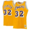 Trendy Magic Johnson Los Angeles Lakers 1984/85 Hardwood Classics Swingman Jersey Gold/Purple