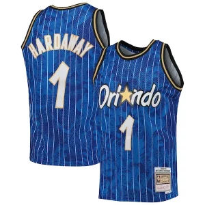 Ottimo Accattivante Penny Hardaway Orlando Magic Hardwood Classics 1994/95 Lunar New Year Swingman Jersey Blue