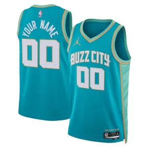 Fascinante Charlotte Hornets Jordan Brand Unisex 2023/24 Custom Swingman Jersey Teal City Edition