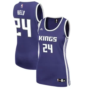 Lussuoso Buddy Hield Sacramento Kings adidas Women's Road Replica Jersey Purple