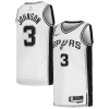Carino Bellissimo Incantevole Keldon Johnson San Antonio Spurs Nike Unisex Swingman Jersey Association Edition White/Black