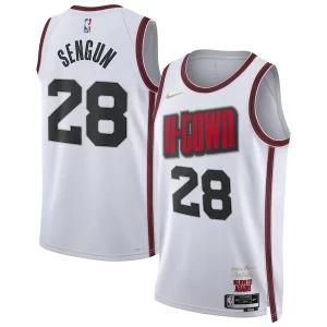 Comodo Alperen Sengun Houston Rockets Nike Unisex 2024/25 Swingman Player Jersey City Edition White