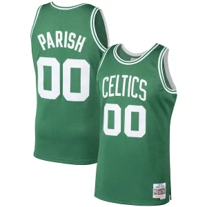 Trendy Robert Parish Boston Celtics 1985/86 Hardwood Classics Swingman Jersey Kelly Green