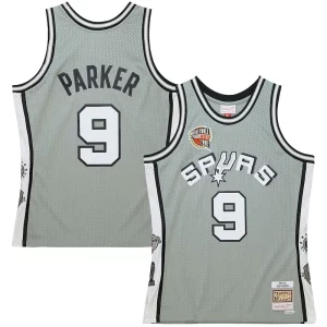 Splendido Tony Parker San Antonio Spurs Unisex Hall of Fame Class of 2023 Throwback Swingman Jersey Gray