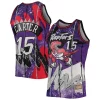 Lussuoso Gorgeous Splendido Vince Carter Toronto Raptors Hardwood Classics 1998/99 Hyper Hoops Swingman Jersey Purple