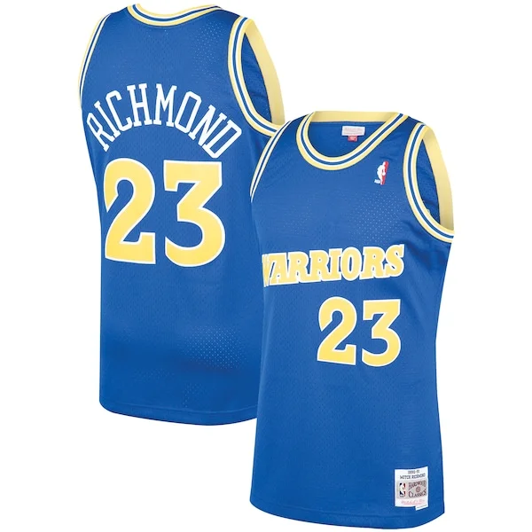 Moderno Mitch Richmond Golden State Warriors 1990/91 Hardwood Classics Swingman Jersey Royal