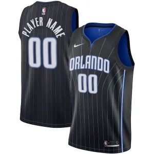 Robusto Lussuoso Orlando Magic Nike 2020/21 Swingman Custom Jersey Icon Edition Black/White