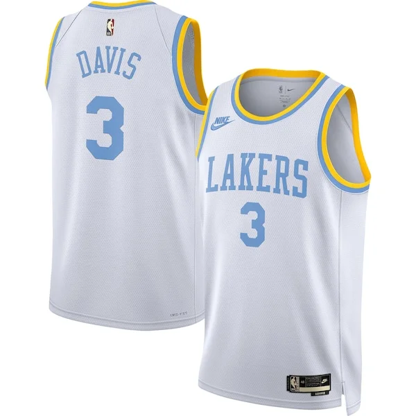 Pratico Magnifico Anthony Davis Los Angeles Lakers Nike Swingman Jersey Classic Edition White