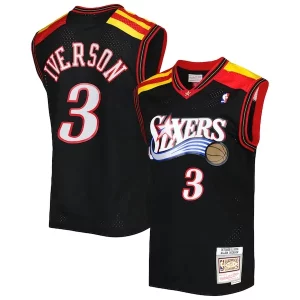 Splendido Prestigioso Classico Allen Iverson Philadelphia 76ers Hardwood Classics 2006/07 Swingman Jersey Black