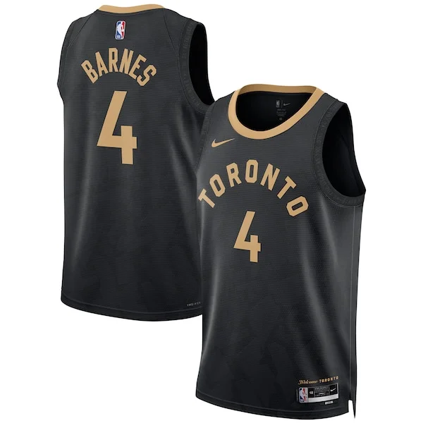 Comodo Scottie Barnes Toronto Raptors Nike Unisex 2022/23 Swingman Jersey City Edition Black