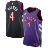 Accattivante Attraente Scottie Barnes Toronto Raptors Nike Unisex 2024/25 Swingman Jersey Purple Classic Edition