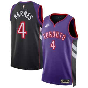 Accattivante Attraente Scottie Barnes Toronto Raptors Nike Unisex 2024/25 Swingman Jersey Purple Classic Edition