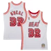 Fantastico Versatile Shaquille O'Neal Miami Heat 2007/08 Hardwood Classics Swingman Jersey White