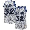 Delizioso Lussuoso Attraente Shaquille O'Neal Orlando Magic 1994/95 Hardwood Classics Doodle Swingman Jersey White