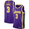 Bellissimo Ottimo Attraente Anthony Davis Los Angeles Lakers Jordan Brand 2020/21 Swingman Jersey Statement Edition Purple