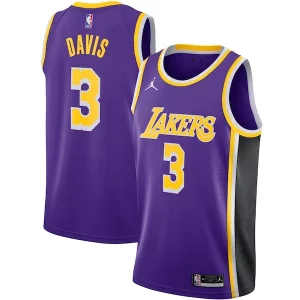Bellissimo Ottimo Attraente Anthony Davis Los Angeles Lakers Jordan Brand 2020/21 Swingman Jersey Statement Edition Purple