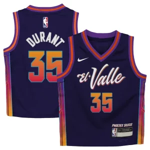 Ottimo Lussuoso Carino Kevin Durant Phoenix Suns Nike Preschool Swingman Replica Jersey City Edition Purple