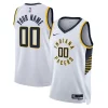 Delizioso Splendido Ottimo Indiana Pacers Nike Unisex Swingman Custom Jersey White Association Edition