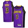 Magnifico Anthony Davis Los Angeles Lakers Jordan Brand Youth Swingman Jersey Statement Edition Purple