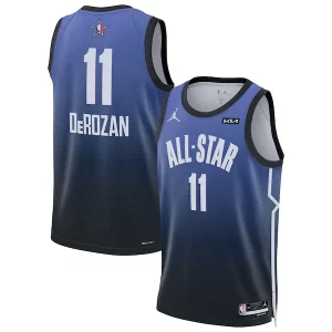 Resistente Stupendo DeMar DeRozan Jordan Brand 2023 NBA All Star Game Swingman Jersey Blue