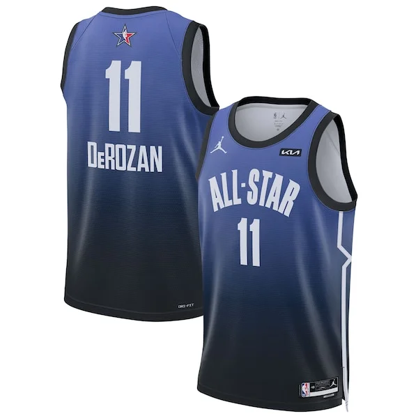 Resistente Stupendo DeMar DeRozan Jordan Brand 2023 NBA All Star Game Swingman Jersey Blue