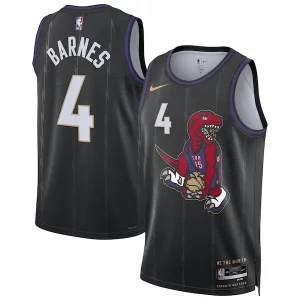 Pratico Scottie Barnes Toronto Raptors Nike Unisex 2024/25 Swingman Player Jersey City Edition Black