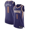Moderno Robusto Devin Booker Phoenix Suns Nike Authentic Jersey Association Edition Purple