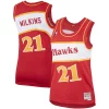 Lussuoso Elegante Incantevole Dominique Wilkins Atlanta Hawks Women's Hardwood Classics Swingman Jersey Red