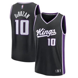 Delizioso DeMar DeRozan Sacramento Kings Fast Break Replica Player Jersey Icon Edition Black
