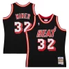 Meraviglioso Harold Miner Miami Heat 1992/93 Hardwood Classics Swingman Throwback Jersey Black