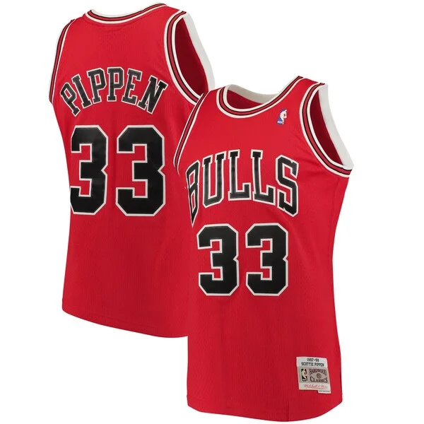 Lussuoso Gorgeous Raffinato Scottie Pippen Chicago Bulls 1997/98 Big & Tall Hardwood Classics Swingman Jersey Red