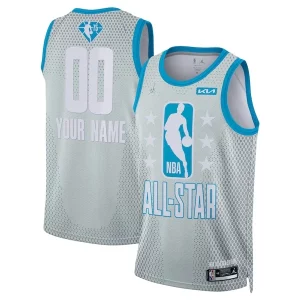 Gorgeous Nike 2022 NBA All Star Game Swingman Custom Jersey Gray
