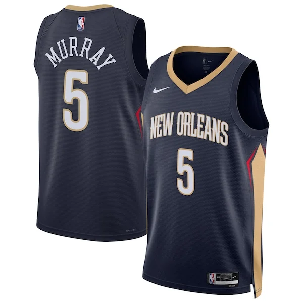 Sofisticato Trendy Gorgeous Dejounte Murray New Orleans Pelicans Nike Unisex 2024 Offseason Addition Nike Swingman Jersey Navy