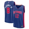 Splendido Ottimo Tim Hardaway Jr. Detroit Pistons Fast Break Replica Player Jersey Icon Edition Blue