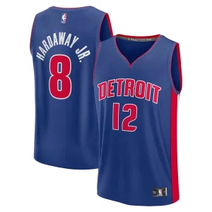 Splendido Ottimo Tim Hardaway Jr. Detroit Pistons Fast Break Replica Player Jersey Icon Edition Blue