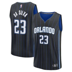 Bellissimo Delizioso Trendy Tristan da Silva Orlando Magic Youth 2024 NBA Draft Fast Break Player Jersey Icon Edition Black