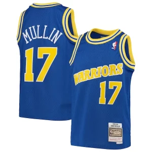 Incantevole Versatile Chris Mullin Golden State Warriors Youth 1993/94 Hardwood Classics Swingman Jersey Royal
