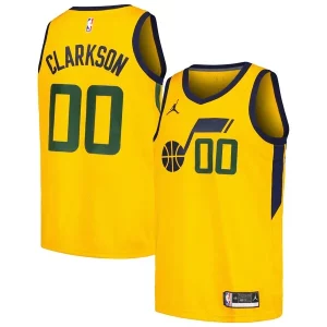 Robusto Incantevole Eccezionale Jordan Clarkson Utah Jazz Jordan Brand Swingman Player Jersey Statement Edition Yellow