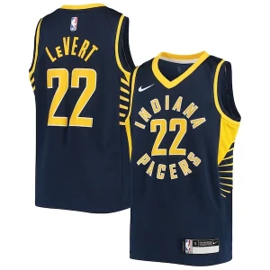Splendido Caris LeVert Indiana Pacers Nike Youth Swingman Jersey Icon Edition Navy