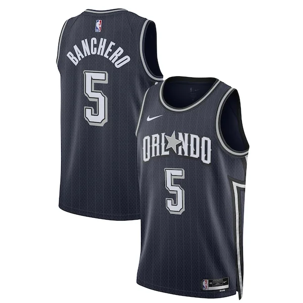 Comodo Meraviglioso Paolo Banchero Orlando Magic Nike Unisex 2023/24 Swingman Jersey Navy City Edition