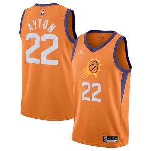 Duraturo Robusto Comodo Deandre Ayton Phoenix Suns Jordan Brand 2020/21 Swingman Jersey Statement Edition Orange